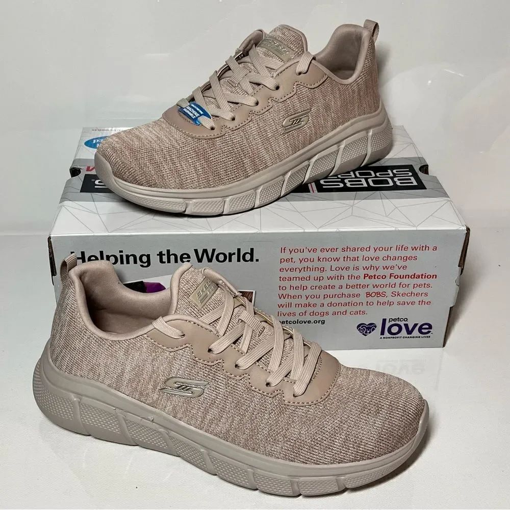 Skechers BOBS B Flex Vegan Encore Move Lace-Up Sneakers